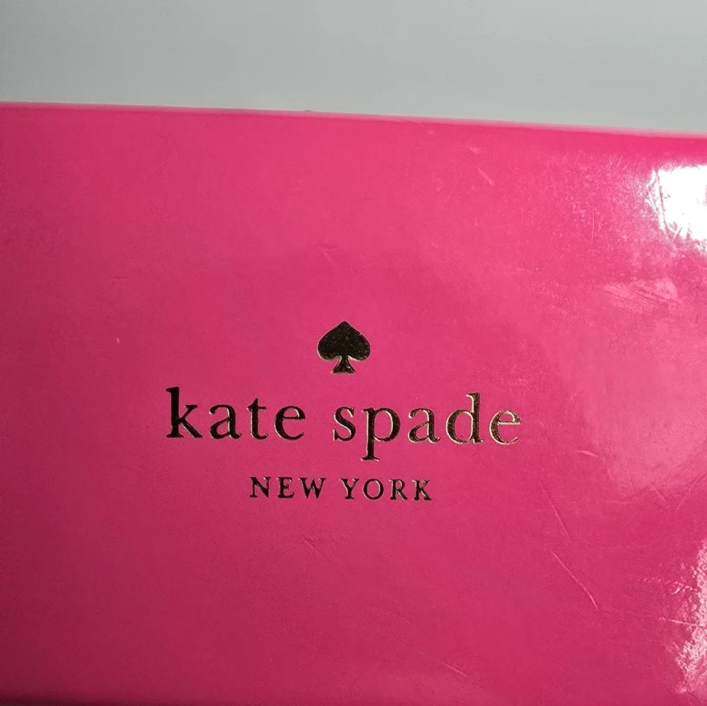 Kate Spade Pink & Orange Eyewear Case